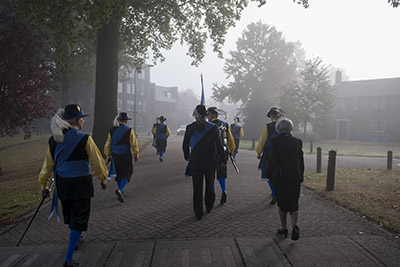 Jubilea Henny Kraayvanger (50 jaar lid) en Wim Peters (40 jaar lid)